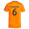 Camisola Real Madrid Camavinga 6 Homen Equipamento 2ª 24/25